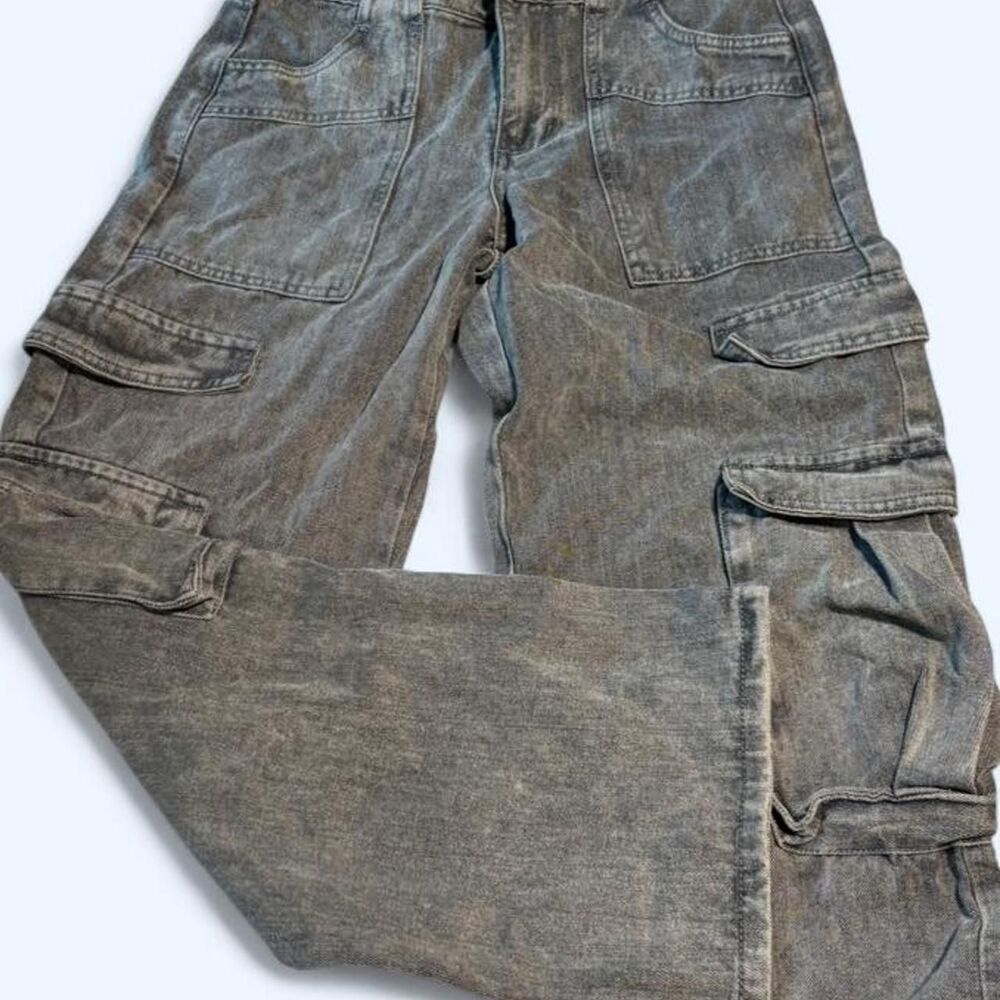 Blue-asphalt Women's Grey and Black Jeans